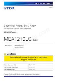 MEA1210LC150T001 Datasheet Cover
