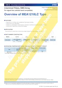 MEA1210LC150T001 Datasheet Pagina 3