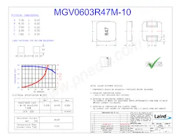MGV0603R47M-10數據表 封面