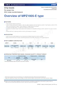 MPZ1005F470ET000數據表 頁面 3