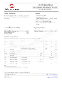 MX573ABH53M1250-TR Datasheet Copertura