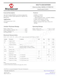 MX575ABH100M000-TR Datasheet Copertura