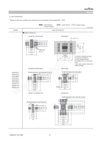 NFM3DCC221R1H3L數據表 頁面 21