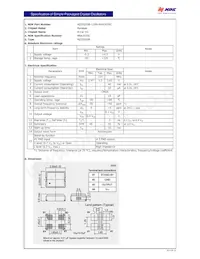 NZ2520SB-125MHZ-RNA3035C Datasheet Cover
