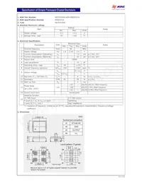 NZ2520SHA-60M-END5301A Datasheet Cover
