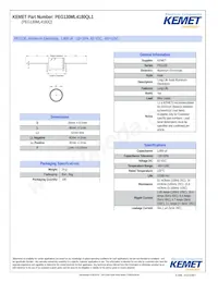 PEG130ML4180QL1 Datasheet Copertura