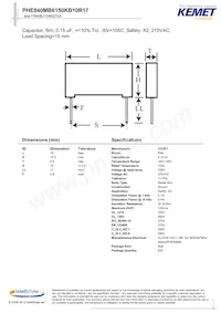 PHE840MB6150KB10R17 Datasheet Cover