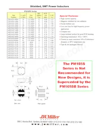 PM105S-471M數據表 封面