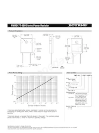 PWR247T-100-2R70F Datasheet Page 2