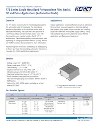 R75MD247040B0J Datasheet Cover