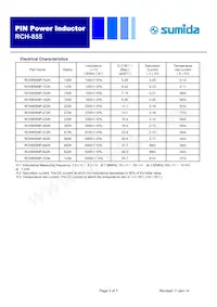 RCH855NP-8R2M Datasheet Page 3