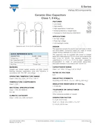 S100J25U2MU6BK0R數據表 封面