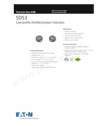 SD53-330-R Datenblatt Cover