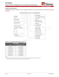 SIT2020AMAS3-33E-40.000000E Datasheet Page 11