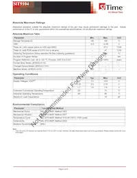 SIT9104AI-3015Y Datasheet Page 3