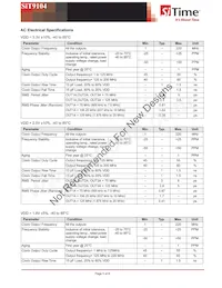 SIT9104AI-3015Y Datasheet Page 5