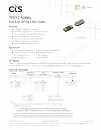 TFE322V32K7680R Datenblatt Cover