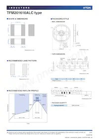 TFM201610ALC-R47MTAA Datasheet Page 3