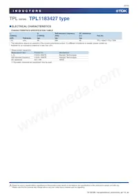 TPL1183525-262J-261N Datasheet Page 5