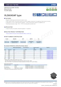VLS6045AF-100M數據表 封面