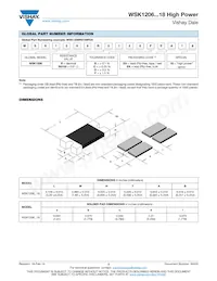 WSK1206R0490FEA18 Datasheet Page 2