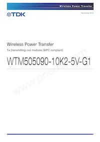 WTM505090-10K2-5V-G1數據表 封面