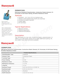 308NPC50K Datasheet Cover