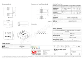 744325072 Datasheet Cover