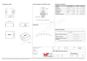 744373580033 Datasheet Cover