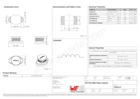 74455147 Datasheet Cover