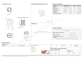 7447211101 Datasheet Cover