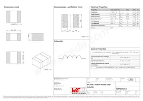 74479276210 Datasheet Cover