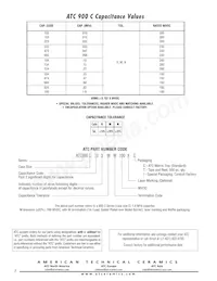 900C105MT100X 데이터 시트 페이지 2