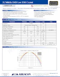 ABS07-LR-32.768KHZ-6-T Datasheet Cover