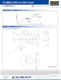 ABS07-LR-32.768KHZ-6-T Datenblatt Seite 3