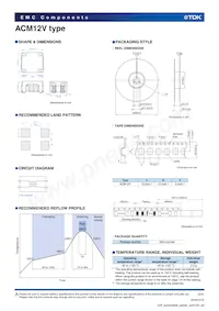 ACM12V-701-2PL-TL00 Datasheet Page 3