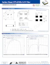 AFS20A53-1575.42-T2 Datasheet Page 2