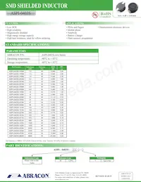 ASPI-0403S-822M-T Datasheet Cover