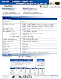 ASVTX-09-19.440MHZ-T Datenblatt Cover