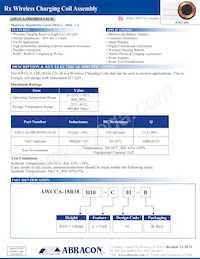 AWCCA-18R18H10-C01-B Datasheet Cover