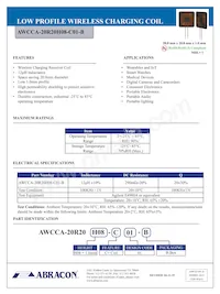 AWCCA-20R20H08-C01-B Datasheet Copertura
