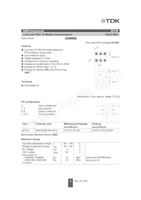 B39182B7749C910 Datasheet Pagina 2