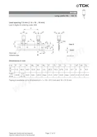 B41888C8687M008 Datenblatt Seite 18