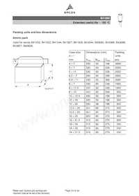 B41890A7108M003 Datasheet Pagina 23