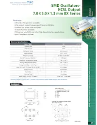 BX-100.000MBE-T Datasheet Cover