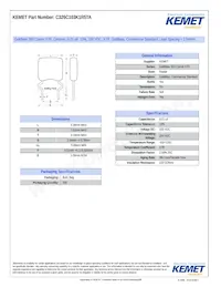 C326C103K1R5TA Datasheet Cover