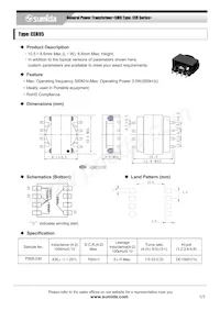 CDR95NP-6R8MC Datasheet Cover
