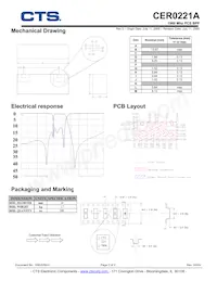 CER0221A Datasheet Page 2