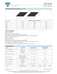 CHP0805K1003FGT 데이터 시트 페이지 5