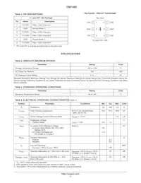 CM1485-02SE Datasheet Page 2